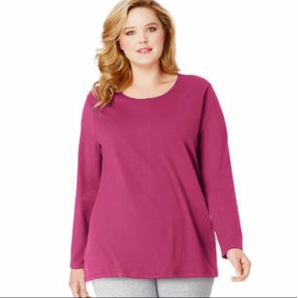 LANE BRYANT Long-Sleeve Scoop-Neck knit sweater 18